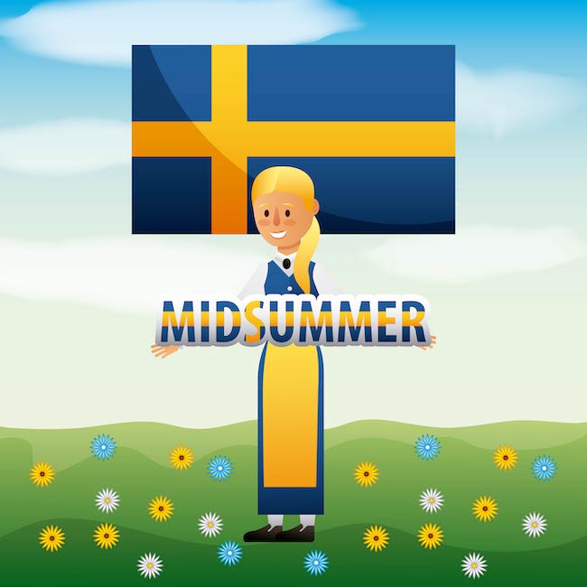 Swedish Midsummer's day