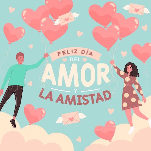 Dia del amor y la Amistad, one of the most romantic holidays in Latin America. Dia de san valentin