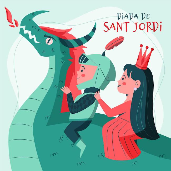 Día de San Jordi (St. George’s Day) is a romantic day in Andorra