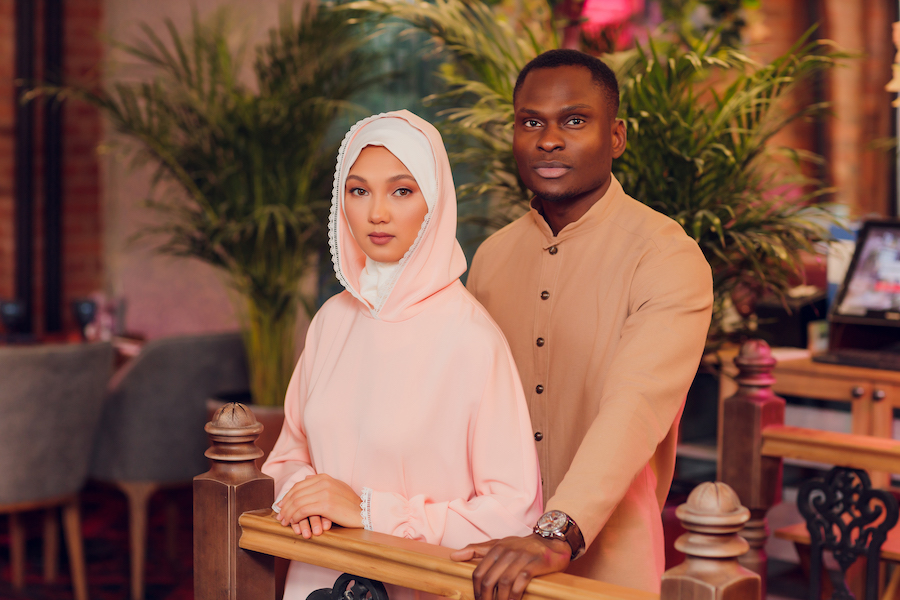 African muslim couple