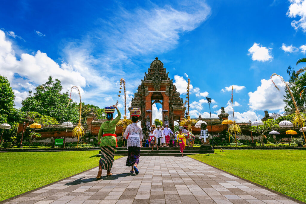 Pura Taman Ayun Temple, Bali in Indonesia